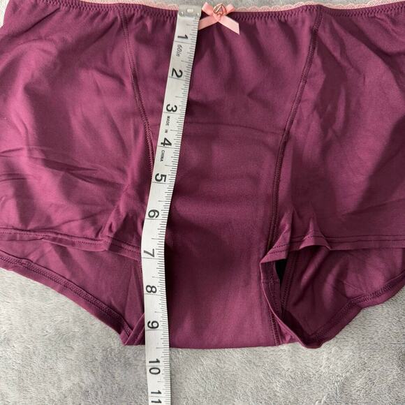 2 Pack Victorias Secret Bodyshort Absortion Level 3 Underwear, Purple, S/P - Picture 6 of 7